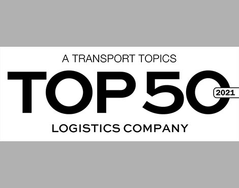 AIT recognized as Transport Topics' 2021 Top 50 Logistics Company